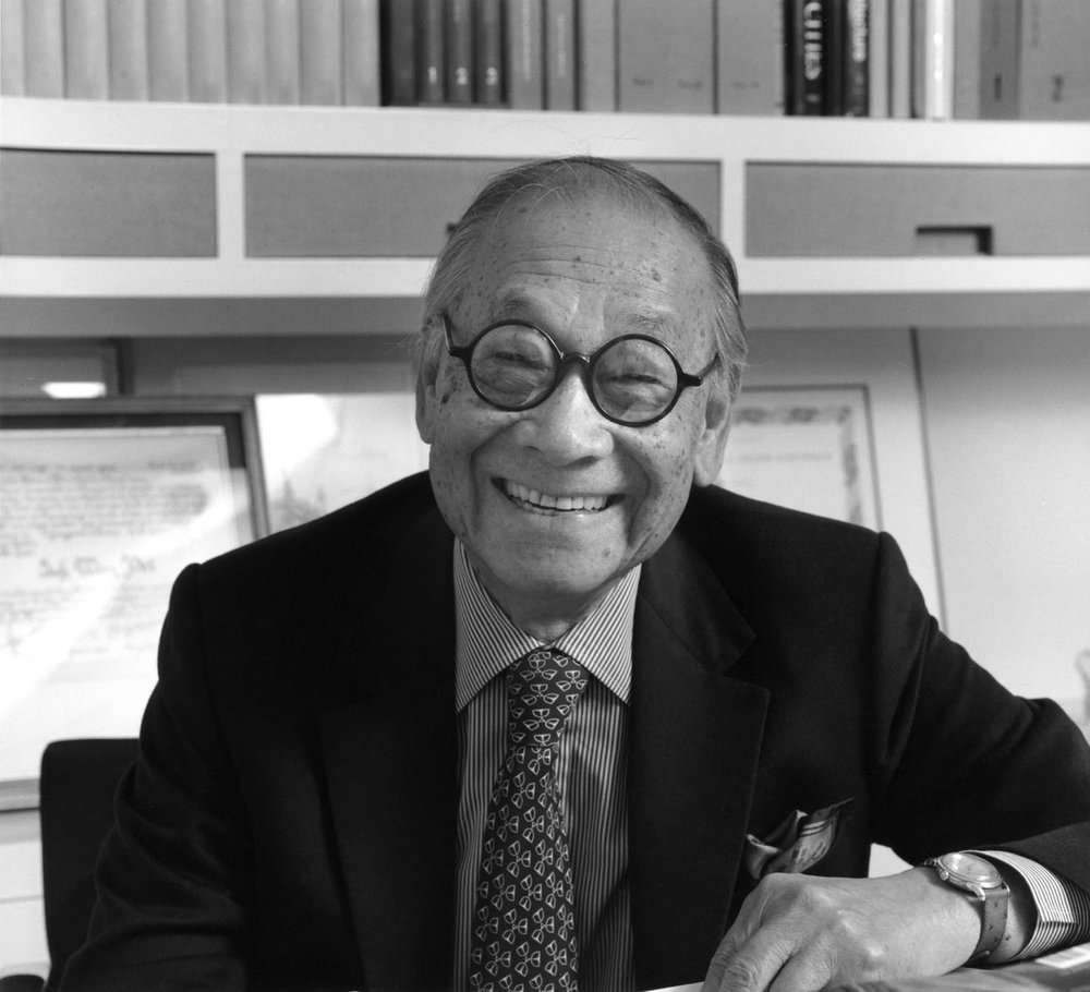 貝聿銘肖像｜來源：Victor Orlewicz / Pei Cobb Freed & Partners