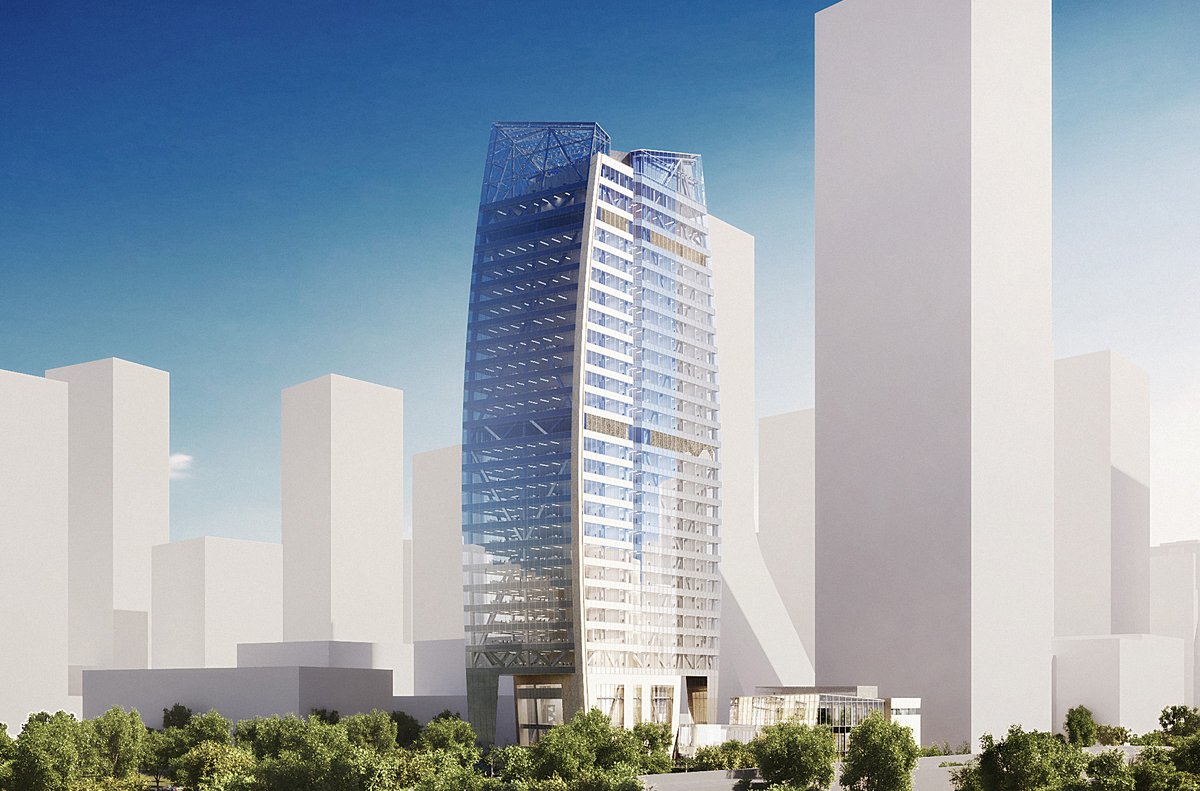 Shenzhen tower design unveiled Pei Cobb Freed & Partners
